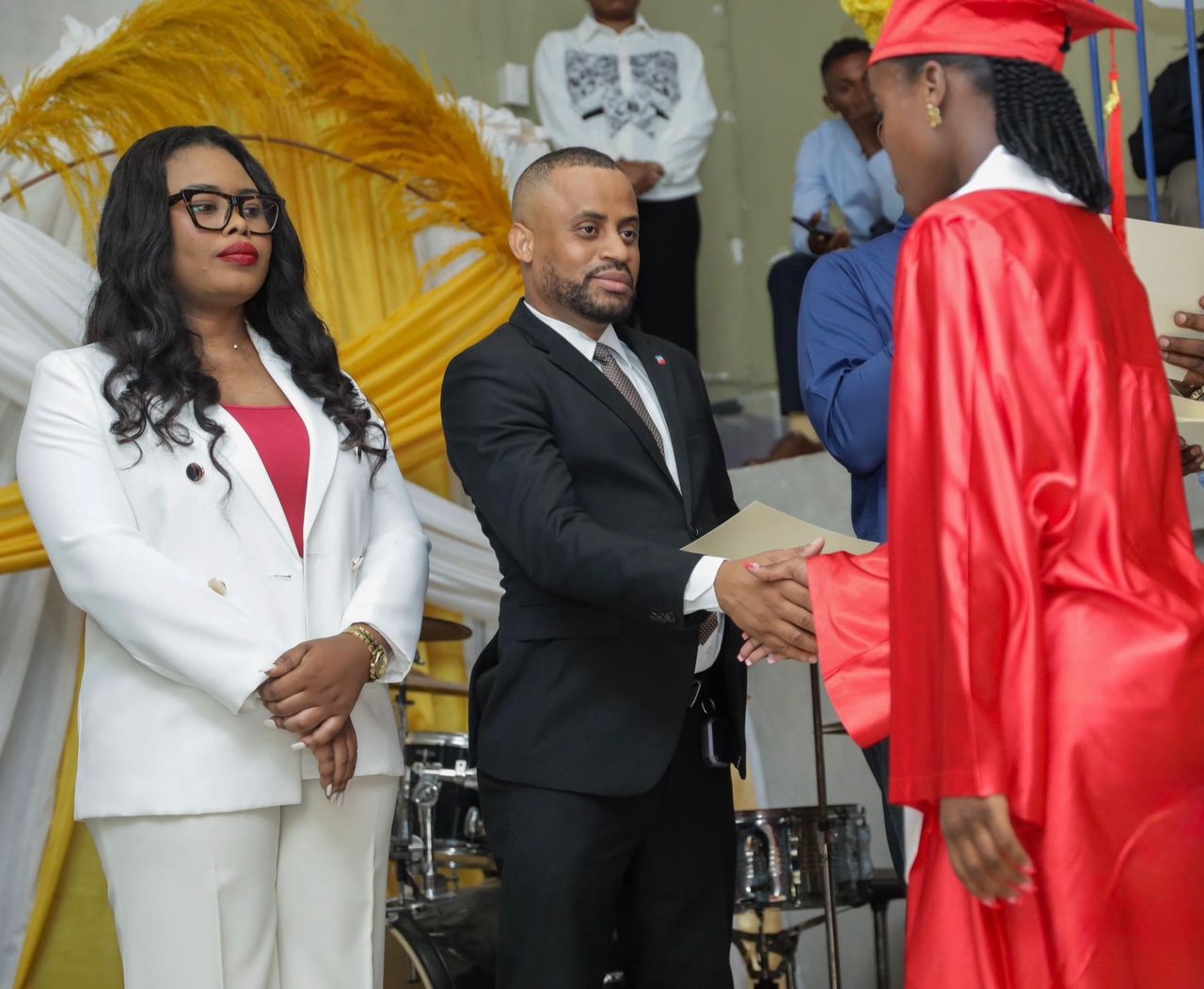 Monsieur Jean Rony ALEXANDRE, parrain de la Promotion François Duvalier : 100 jeunes diplômés prêts à servir leur communauté
